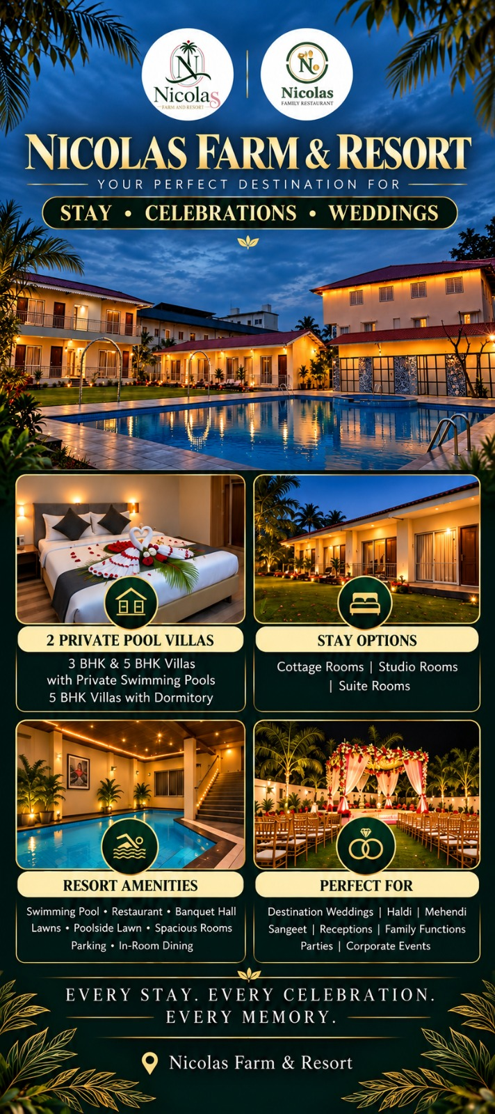 Nicolas Farm Resort Banner